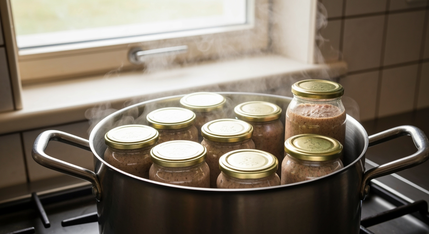 Jak długo pasteryzować pasztet w słoikach?